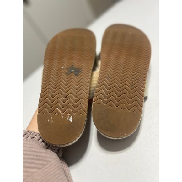 TOMS Paloma Criss Cross Woven and Iridescent Sandals Women Size 9 - Picture 9 of 9